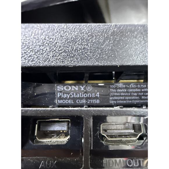 Sony Playstation 4 1TB CUH-2215B System W/ Controller And Cords Read - Picture 7 of 16